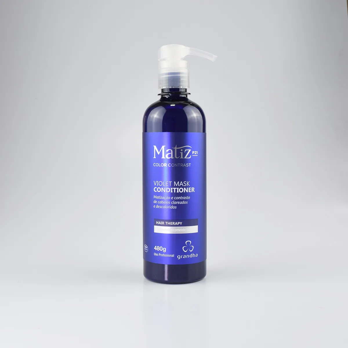 Violet Mask Conditioner, acondicionador capilar profesional con acción matizadora sobre cabellos rubios, decolorados y súper aclarados