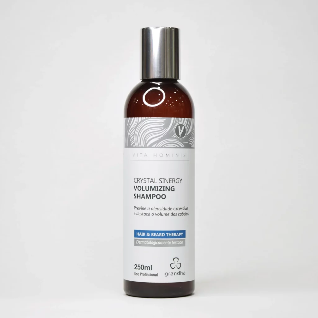 Cristal Sinergy, champú volumizador para hombre