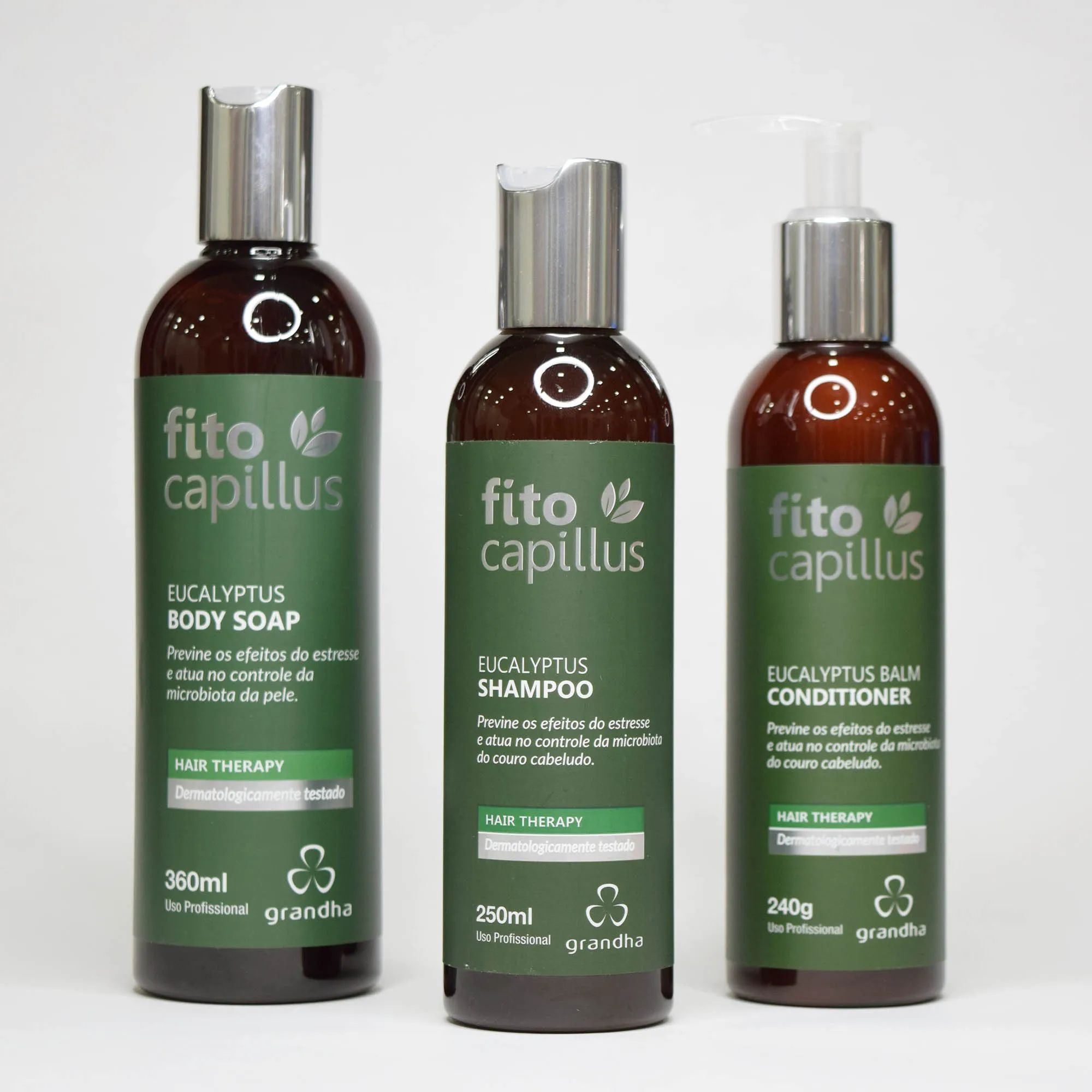 El kit Fito Capillus Eucalyptus está diseñado para aliviar el estrés y proporcionar el máximo confort en la terapia de baño