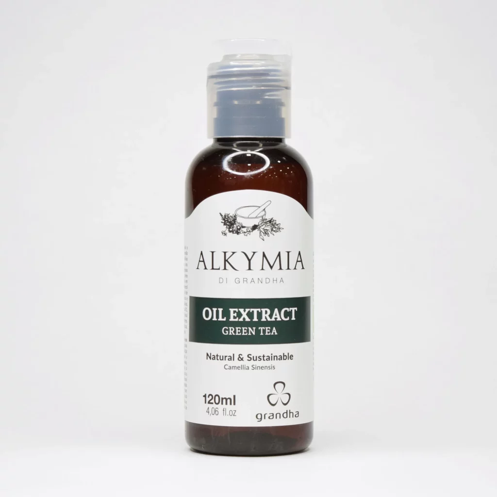 Oil Extract Green Tea verde ofrece beneficios excepcionales para la piel y el cabello