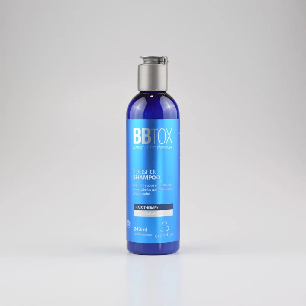 Polisher Shampoo es un tratamiento capilar profesional diseñado para reparar y proteger el cabello alisado