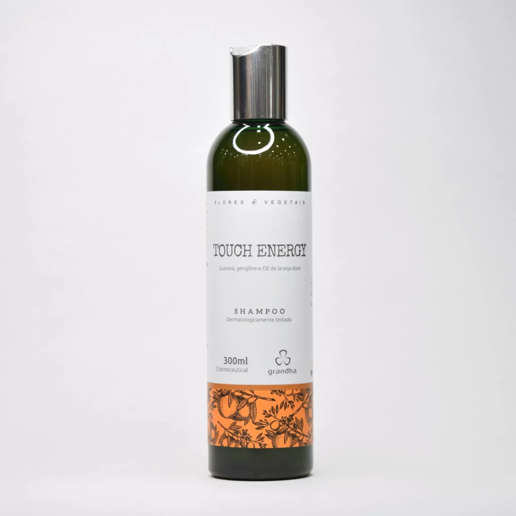 Touch Energy Shampoo ayuda en la formación de colágeno, alivia la tensión y el estrés